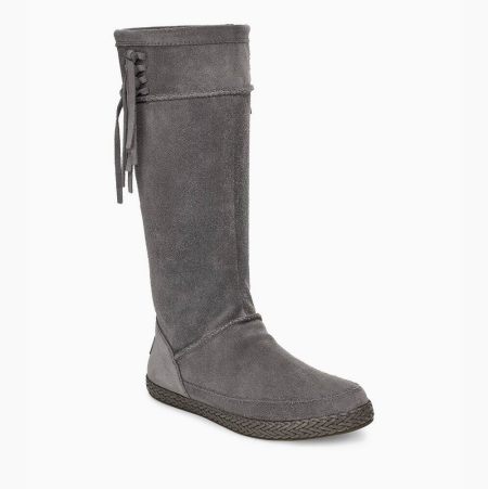 UGG Emerie Deep Grey Boots for Women (FUIT50438)